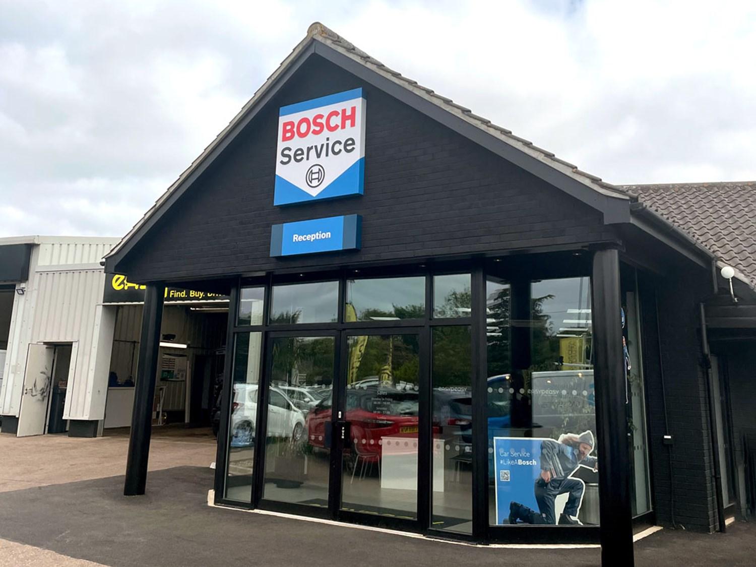 Exterior view of our state-of-the-art car service center located at easypeasy norwich. Expert technicians and modern facilities ensure top-quality automotive care for your car