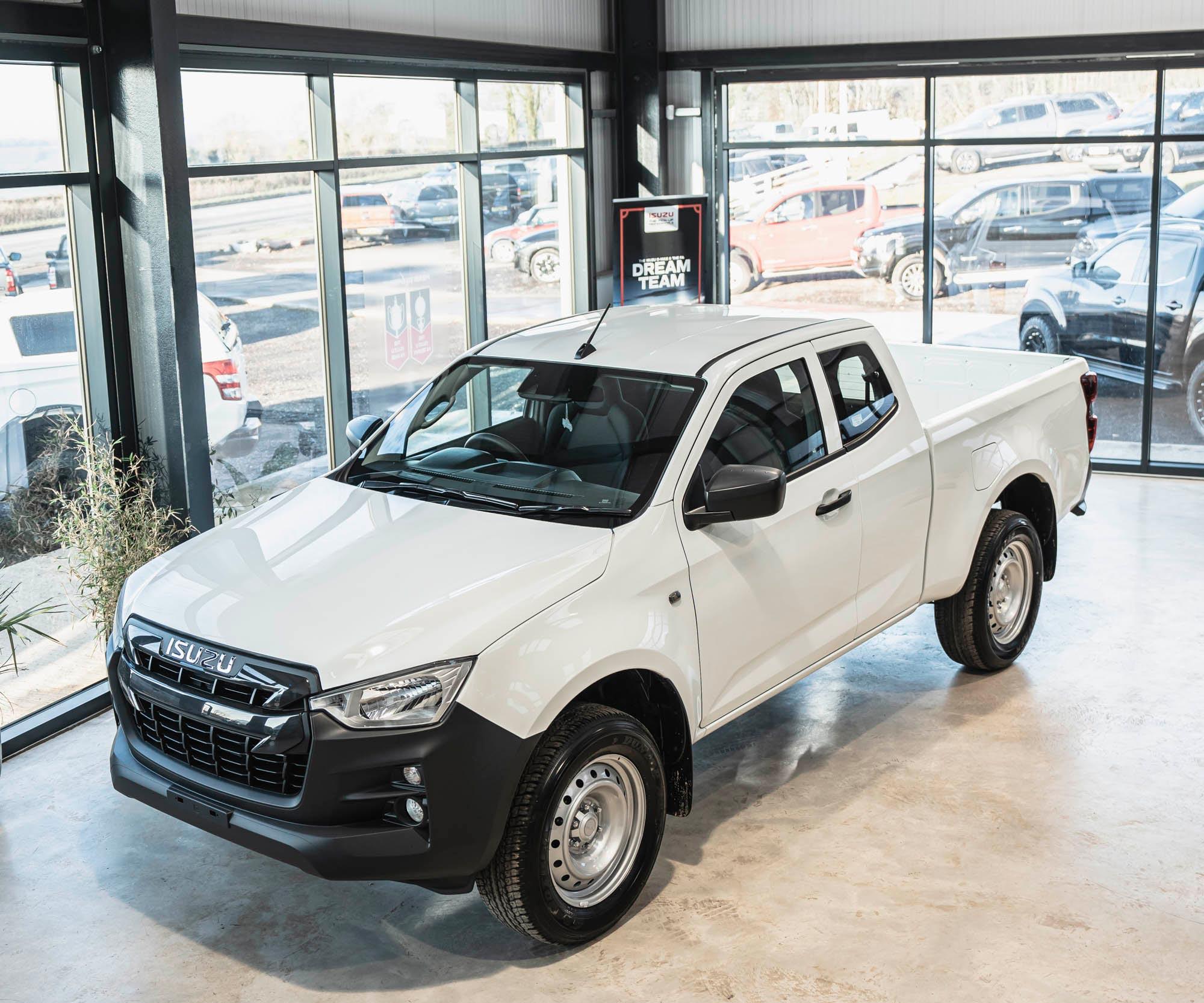 New Isuzu D-Max at Otter Vale Motor Services
