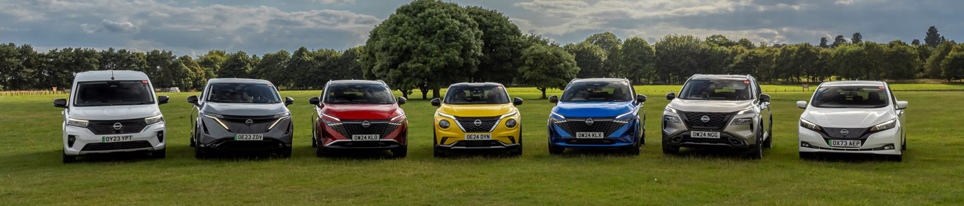 range image of Nissan models