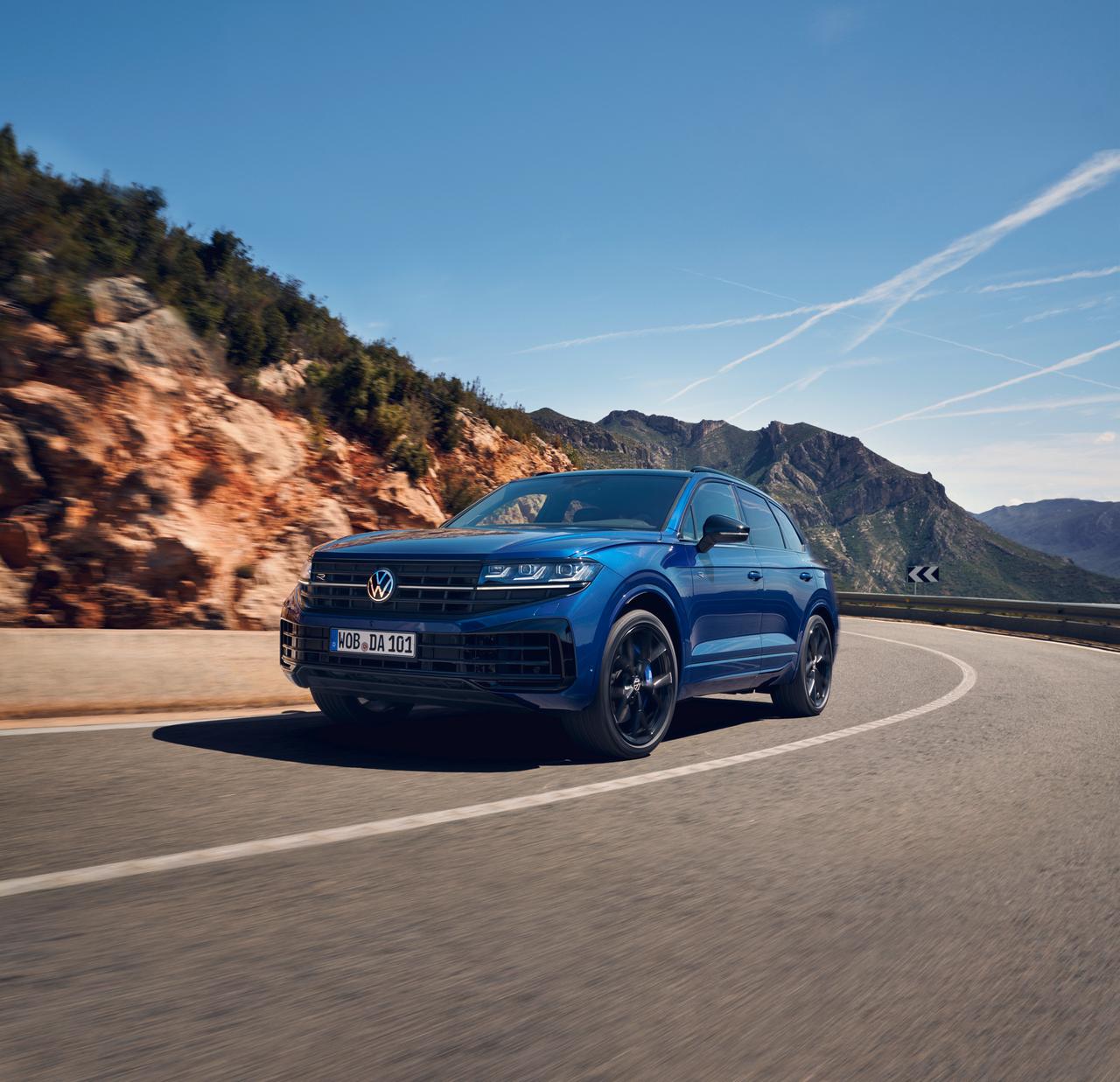 Blue Volkswagen