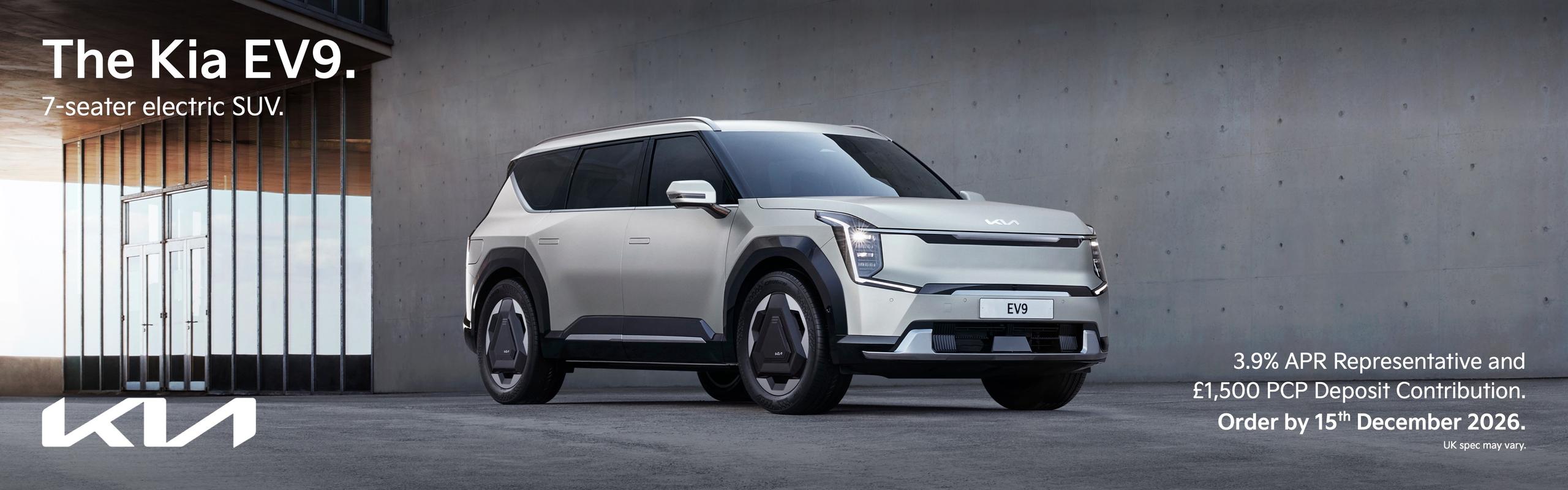KIA EV9 FINANCE OFFER | GRAVELLS KIA SOUTH WALES AND HEREFORD