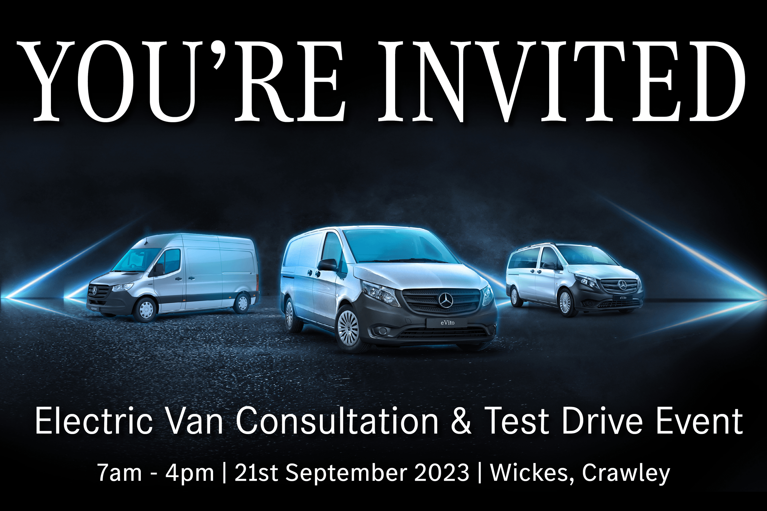 Rossetts Electric Van Consultation & Test Drive Event
