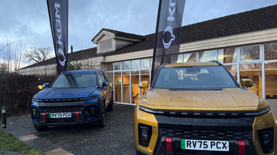 2026 KGM Musso EVX - first all-electric pickup from KGM Motors