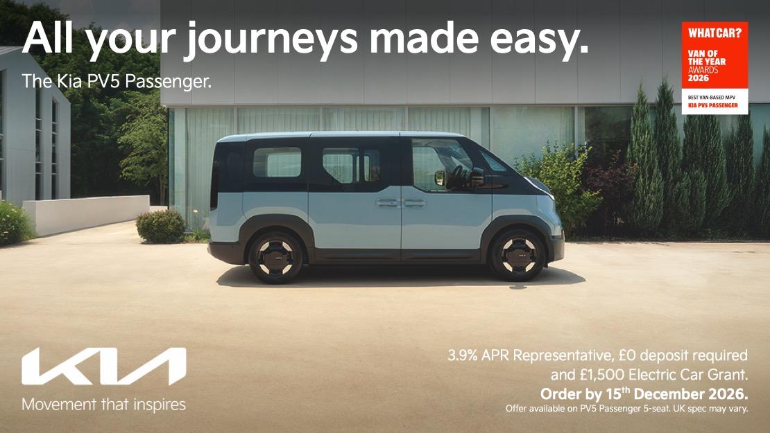 Kia PV5 Passenger Personal Contract Purchase Offer