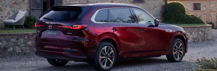 Mazda CX-80 exterior side view