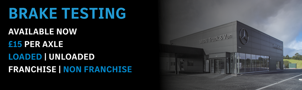 Brake Testing For Only £15 Per Axle