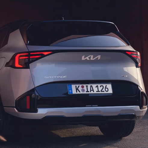 Kia Sportage Rear Exterior Closeup