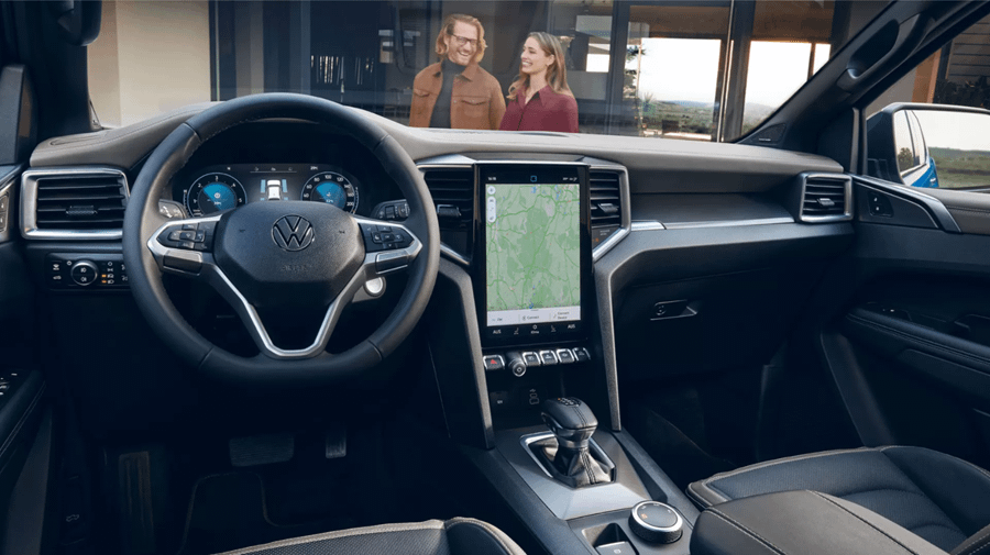 New Volkswagen Amarok Steering Wheel and Infotainment system