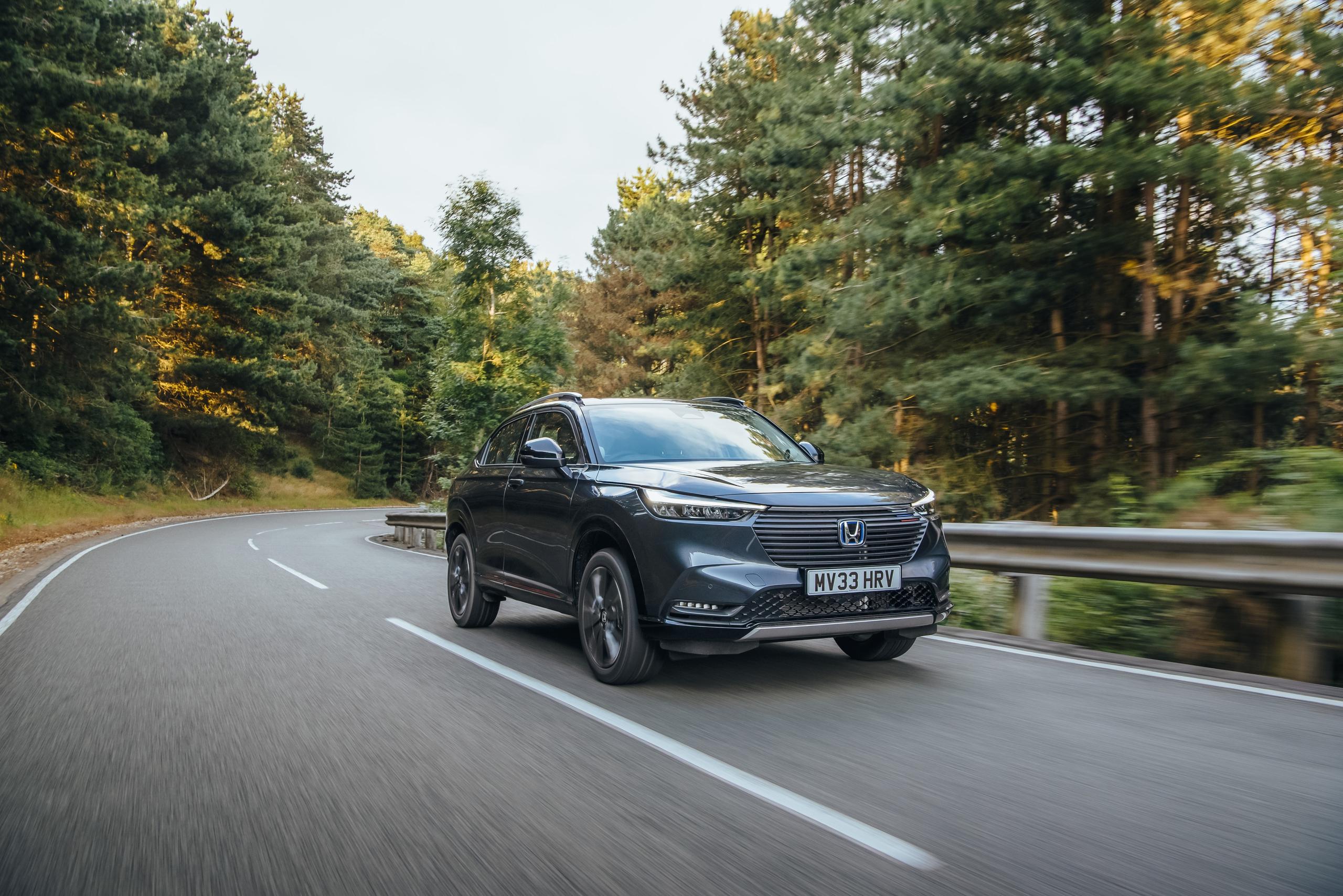 Black Honda HR-V