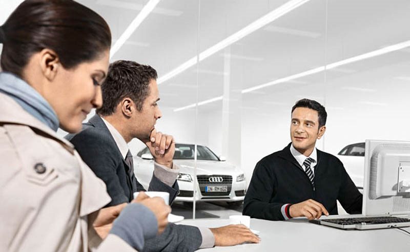 Customers With Audi Salesmen