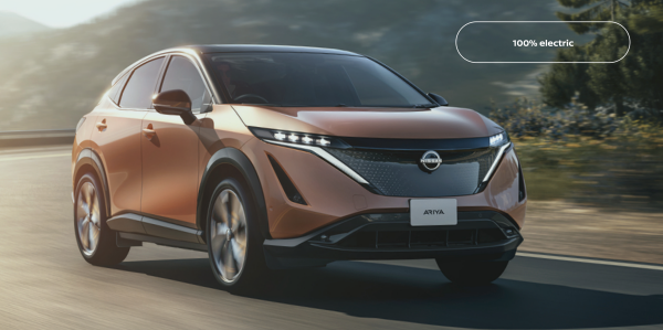 100% Electric Nissan Ariya