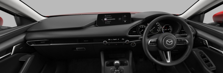 Mazda3 Saloon interior