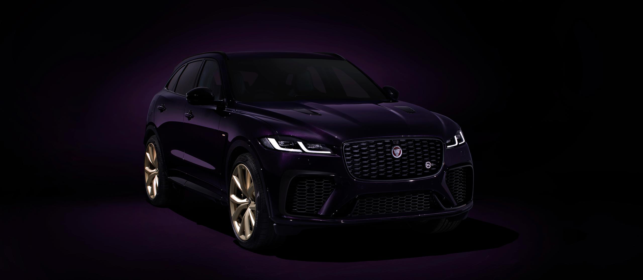 Black Jaguar F-Pace