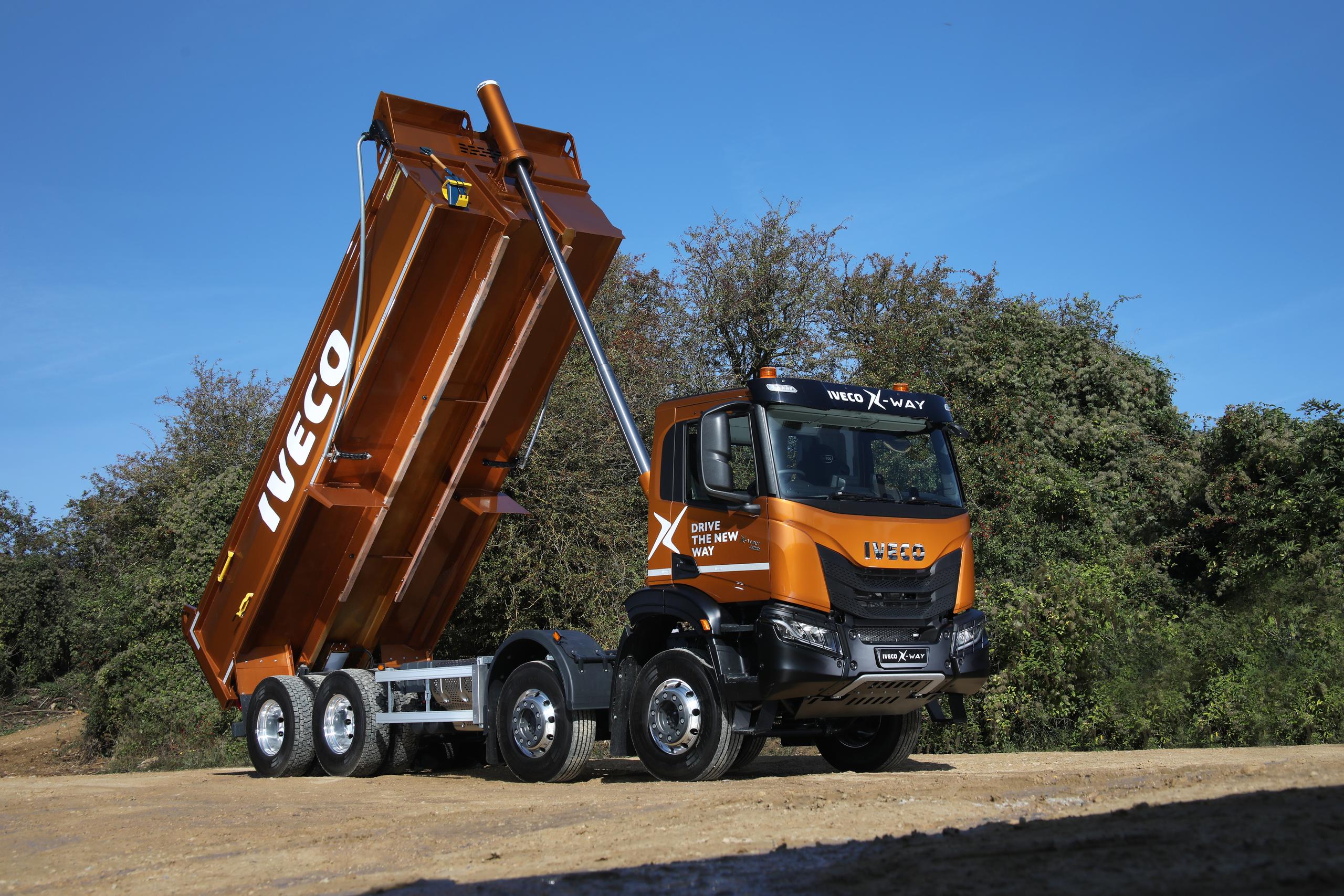New DRIVEAWAY programme frees up availability of IVECO X-Way 8x4 tippers