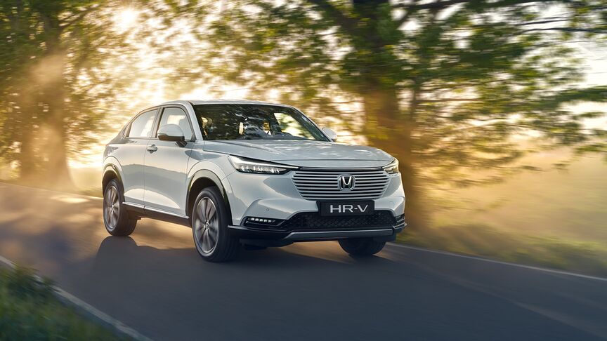 Honda HR-V Hybrid Front Side View