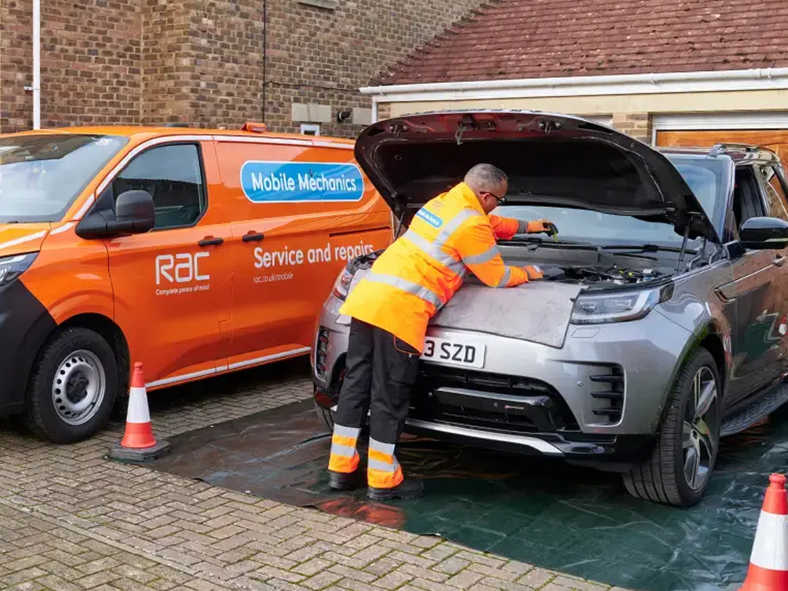 12 months RAC roadside assistance with all cars and vans
