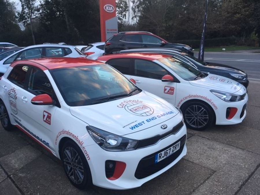 New Kia Rios For Cardinals Netball Coaches New Kia Rios For Cardinals Netball Coaches