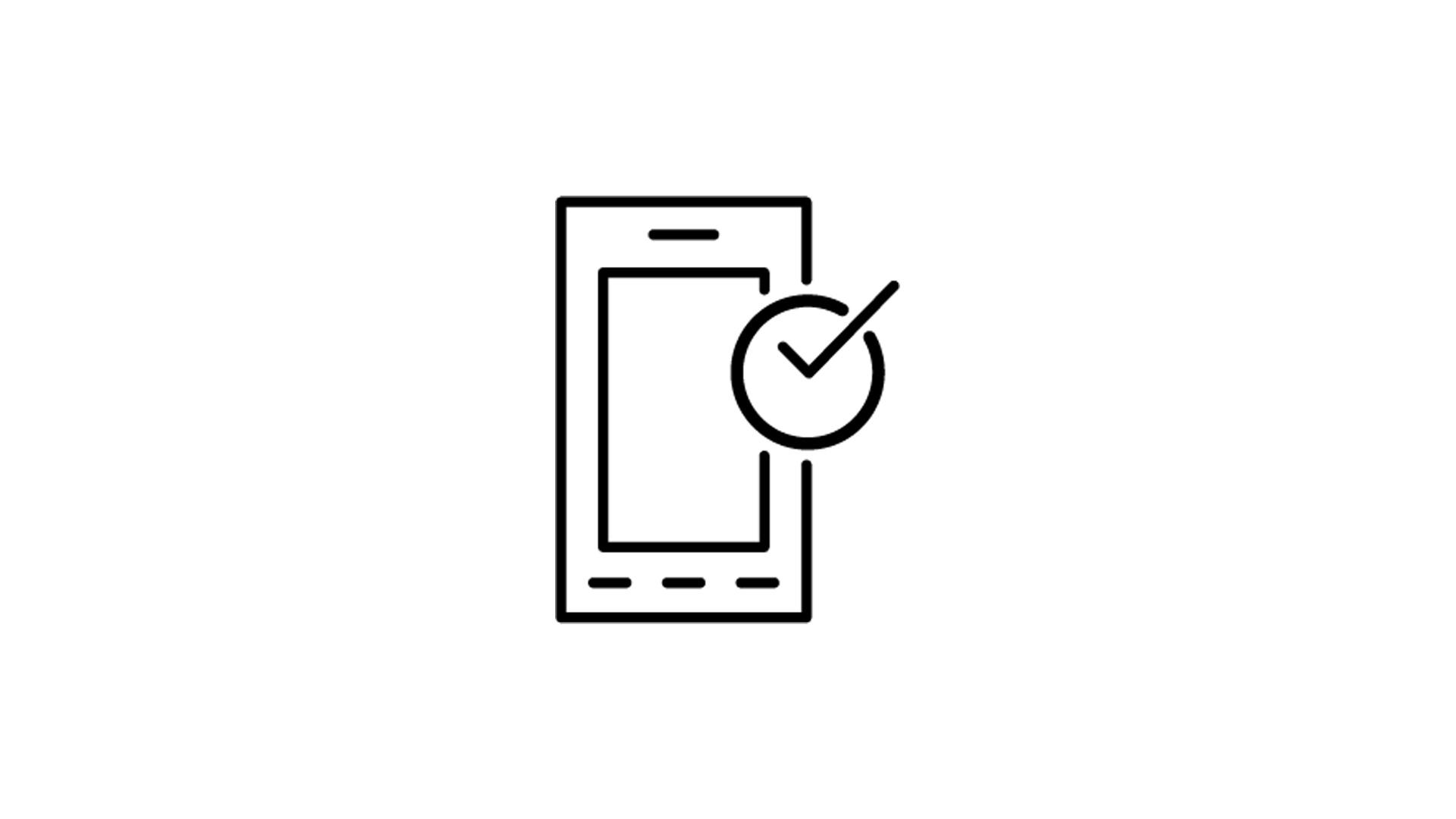 Check in anytime icon
