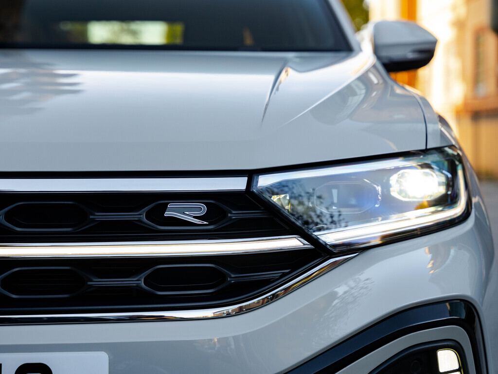headlight of Volkswagen T-Roc
