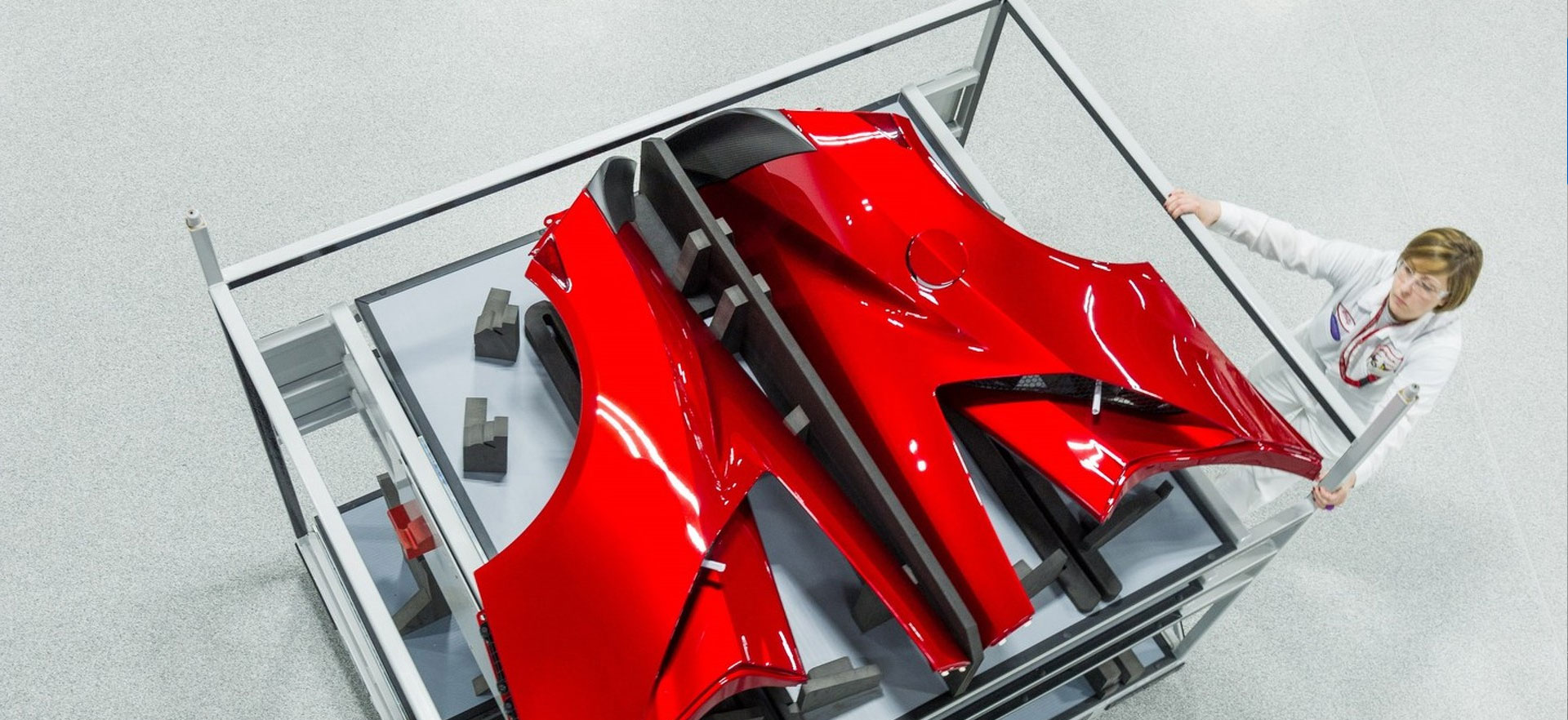 Red Honda Bodywork Panels