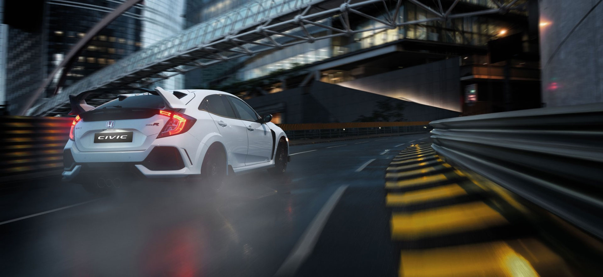 New White Honda Civic Type-R
