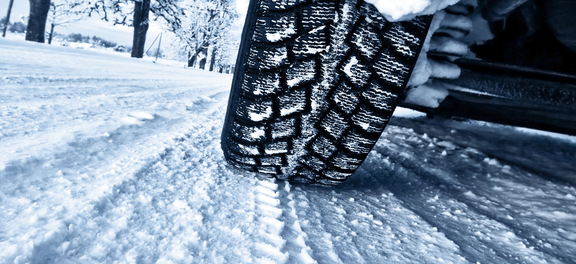 Winter Driving, Tyre in the snow
