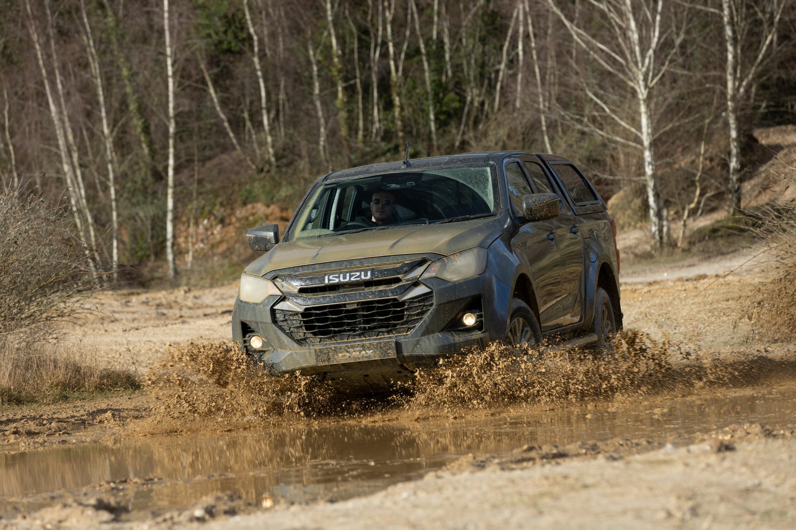 Isuzu D-Max DL20 offroading