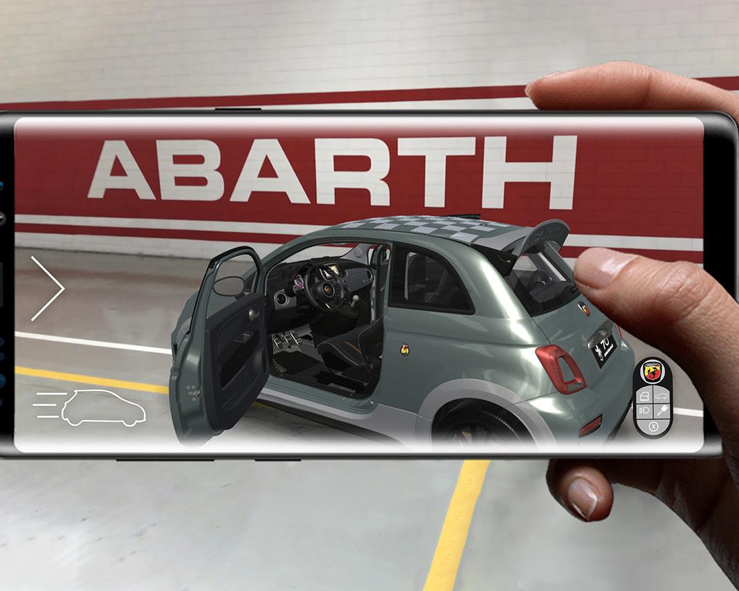 Experience the New Abarth 695 70th Anniversario Through Augmented Reality