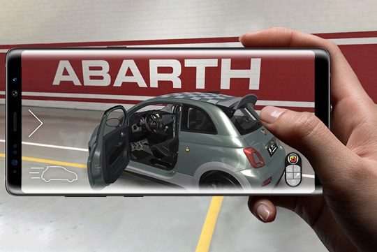 Experience the New Abarth 695 70th Anniversario Through Augmented Reality