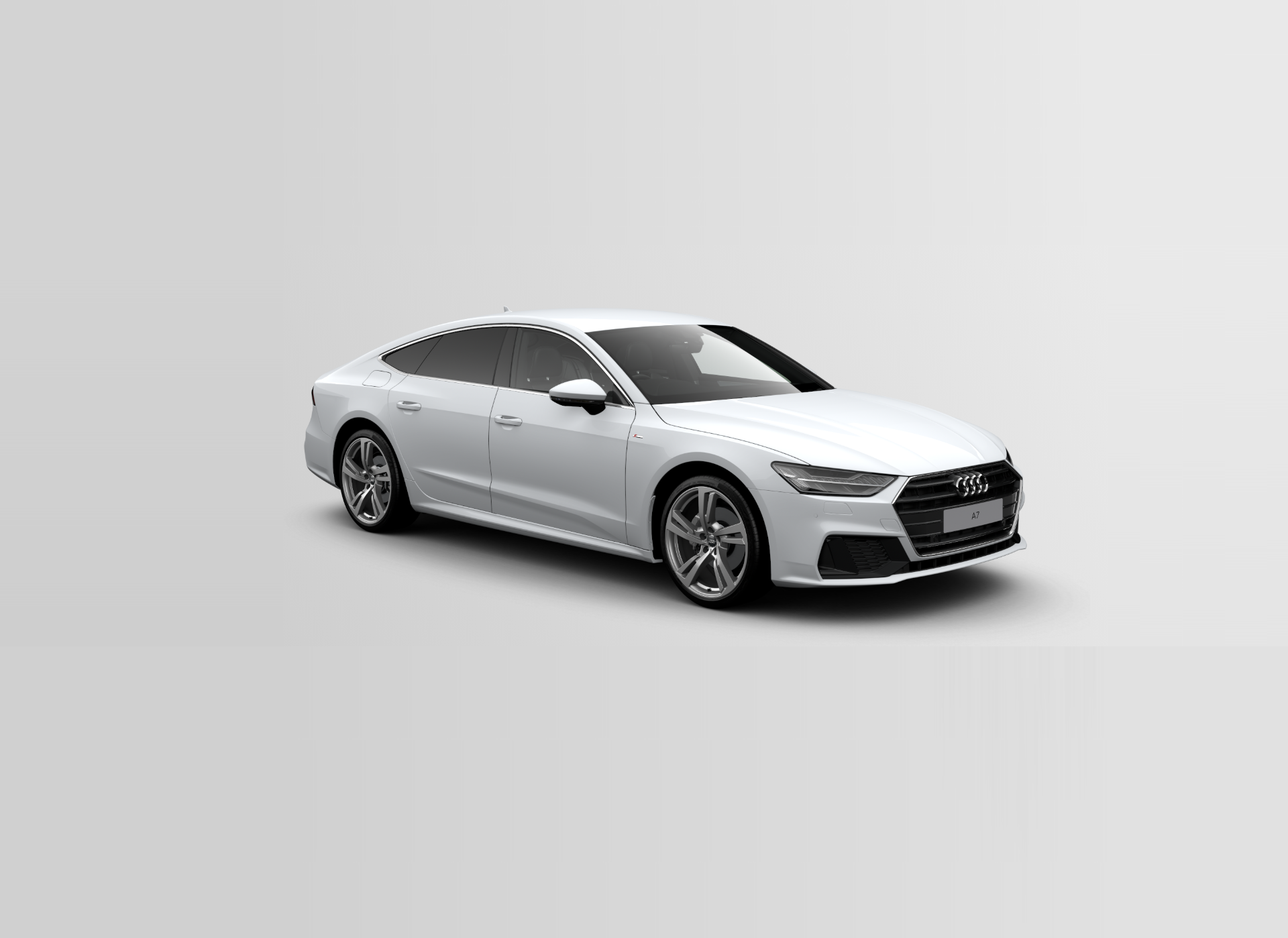 white audi