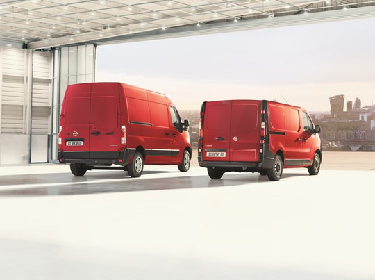 Nissan Upgrades nv300 and nv400 Vans with Improvements to Comfort, Safety and Style Alongside Lower Emissions