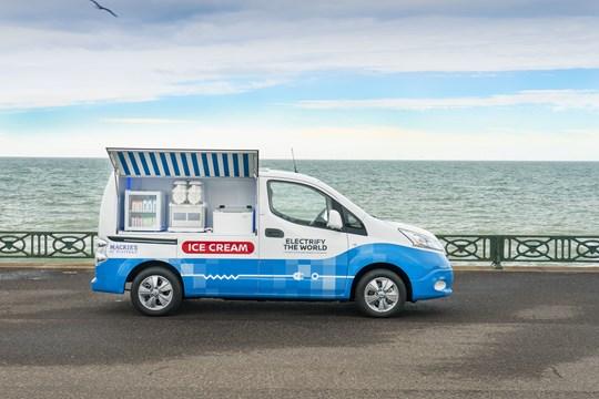 A double scoop for Nissan’s all-electric ice cream van campaign at the PRCA National Awards