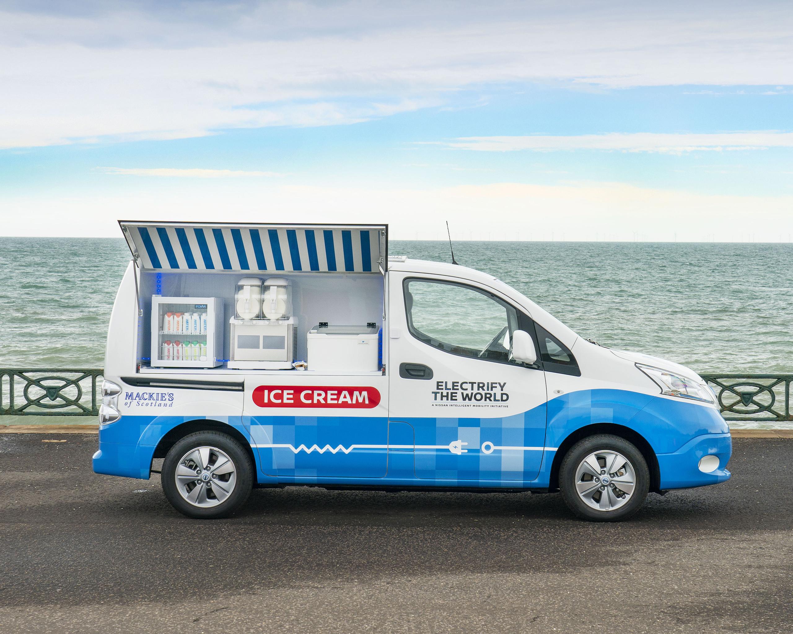 Nissan’s Electric Ice Cream Van Serves up a Powerful Performance with Two Wins at the Energy Awards 2019