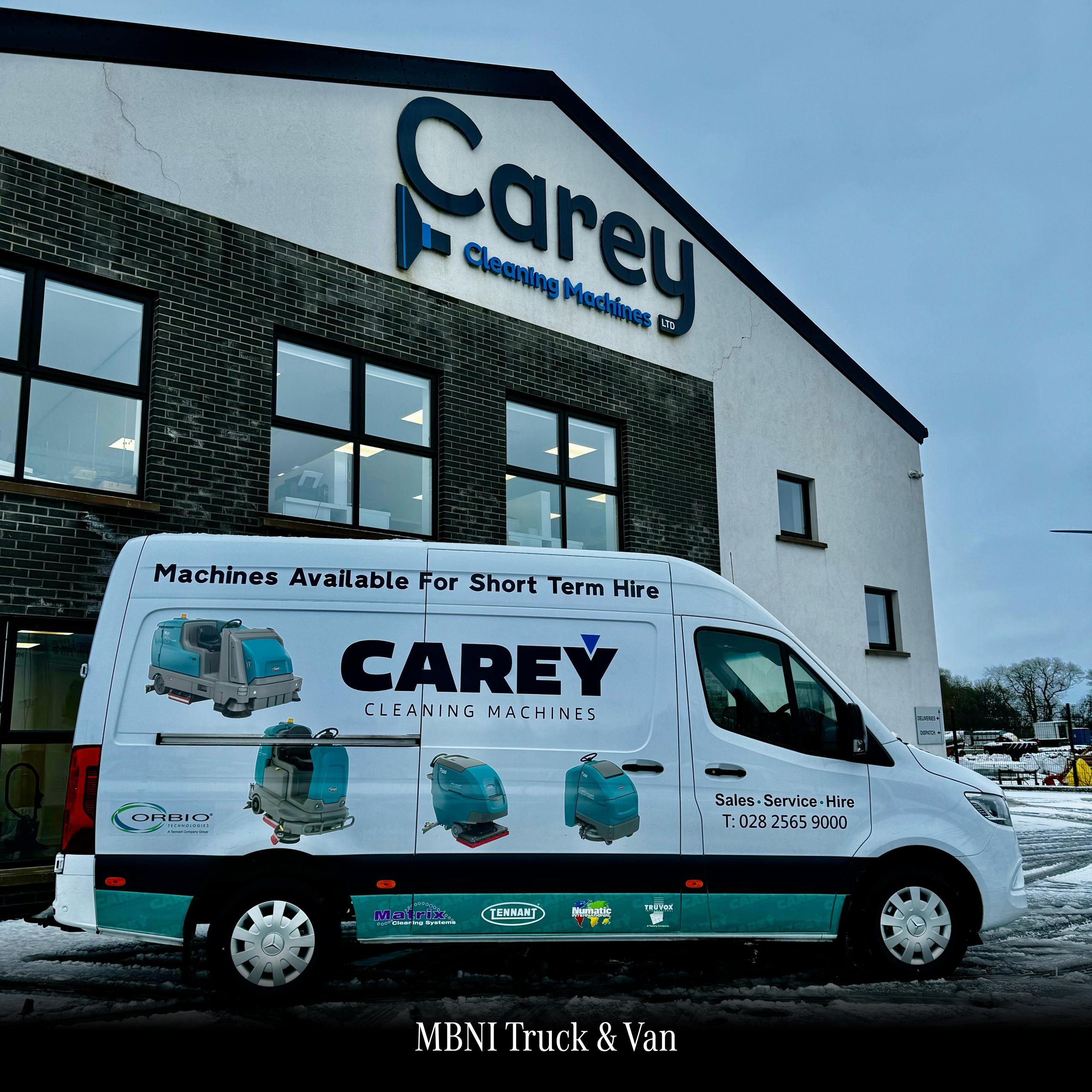 Driving Success: Carey Cleaning Machines' Journey with MBNI Truck  & Van