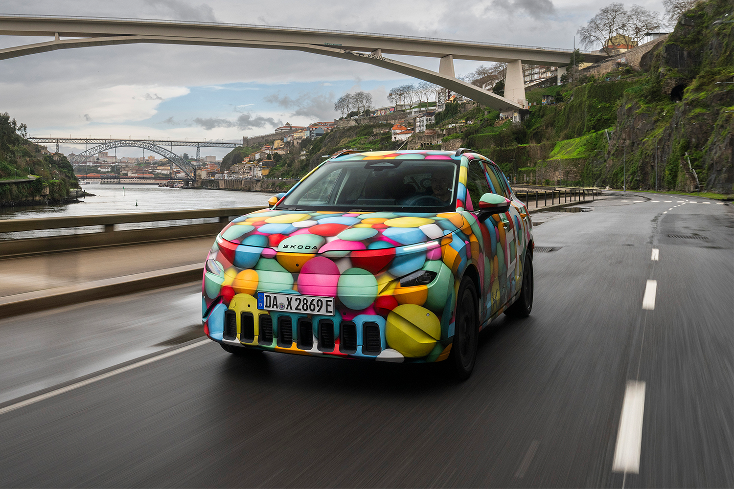 Front view of All-New Škoda Epiq