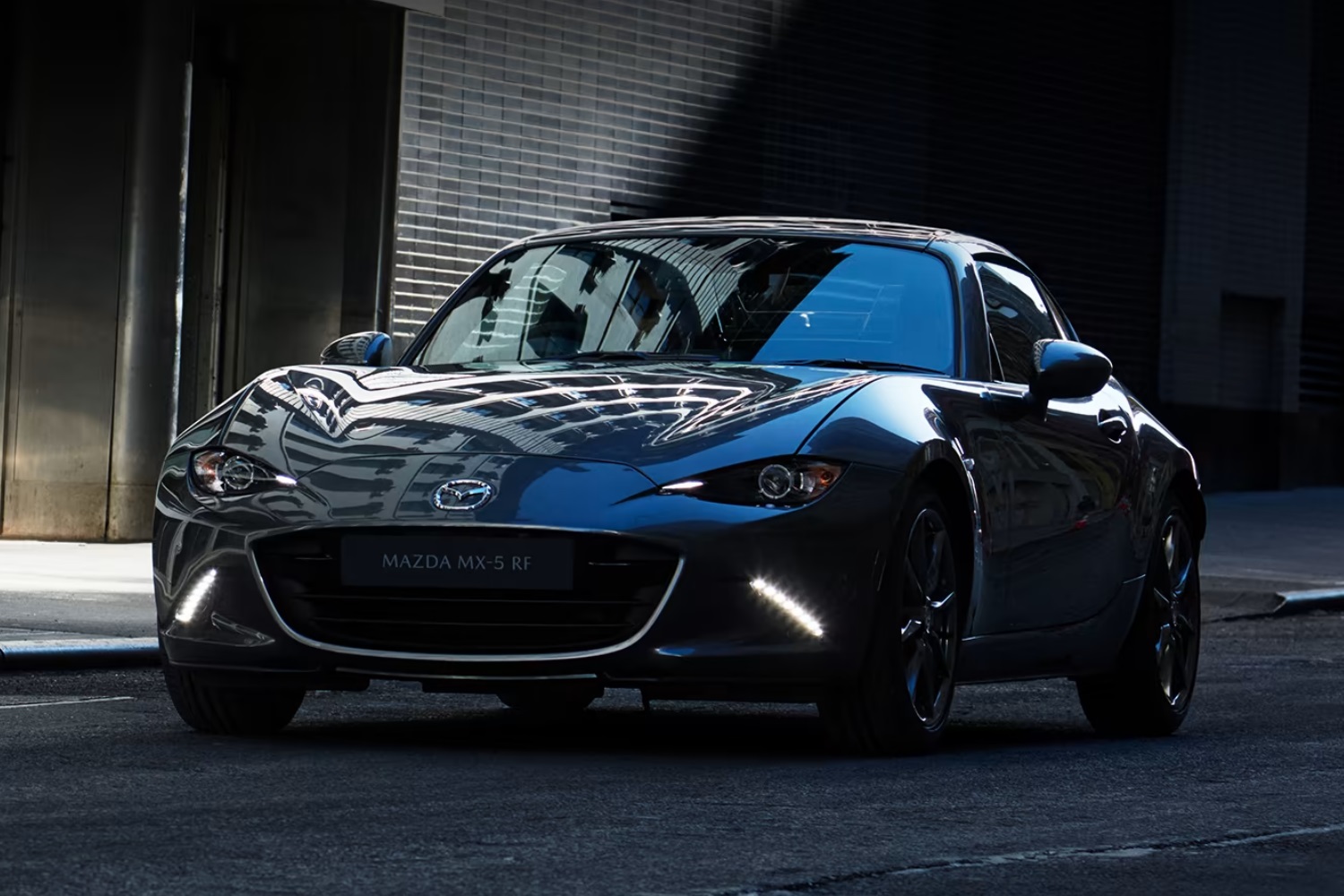 Mazda MX-5 RF on the road