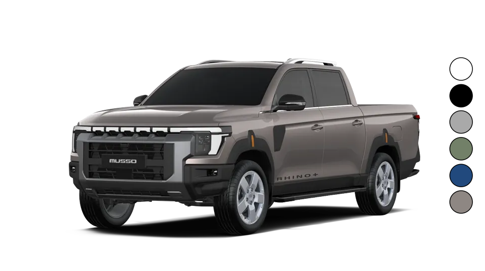 Smoke Taupe KGM Musso Rhino+ LWB