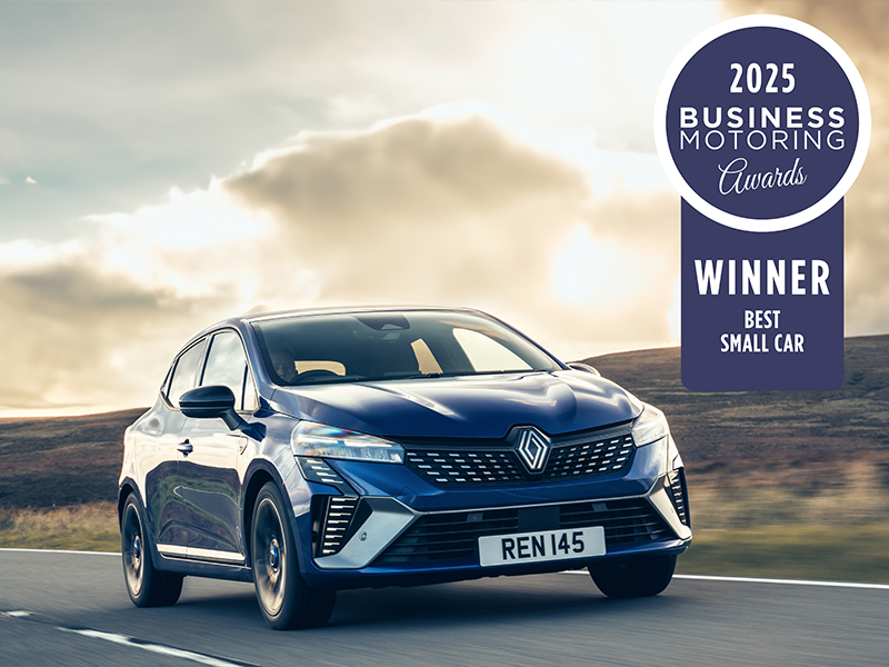 Renault Clio hailed winner of best small car at the 2025 business motoring awards