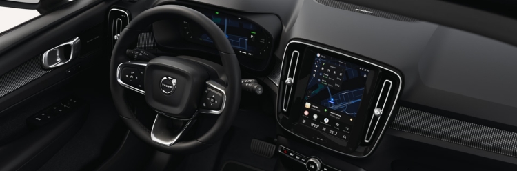 Volvo EX40 Steering Wheel And Dashboard