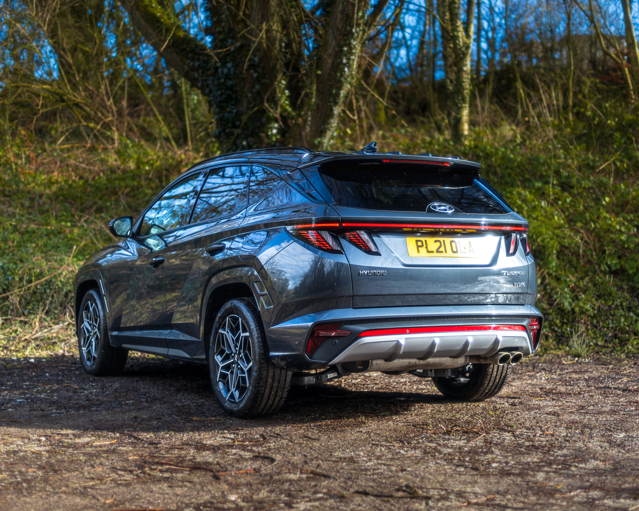 rear of hyundai Tucson