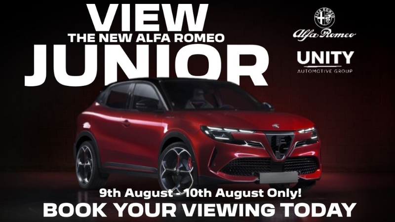 The Alfa Romeo Junior-elettrica Arrives at Unity