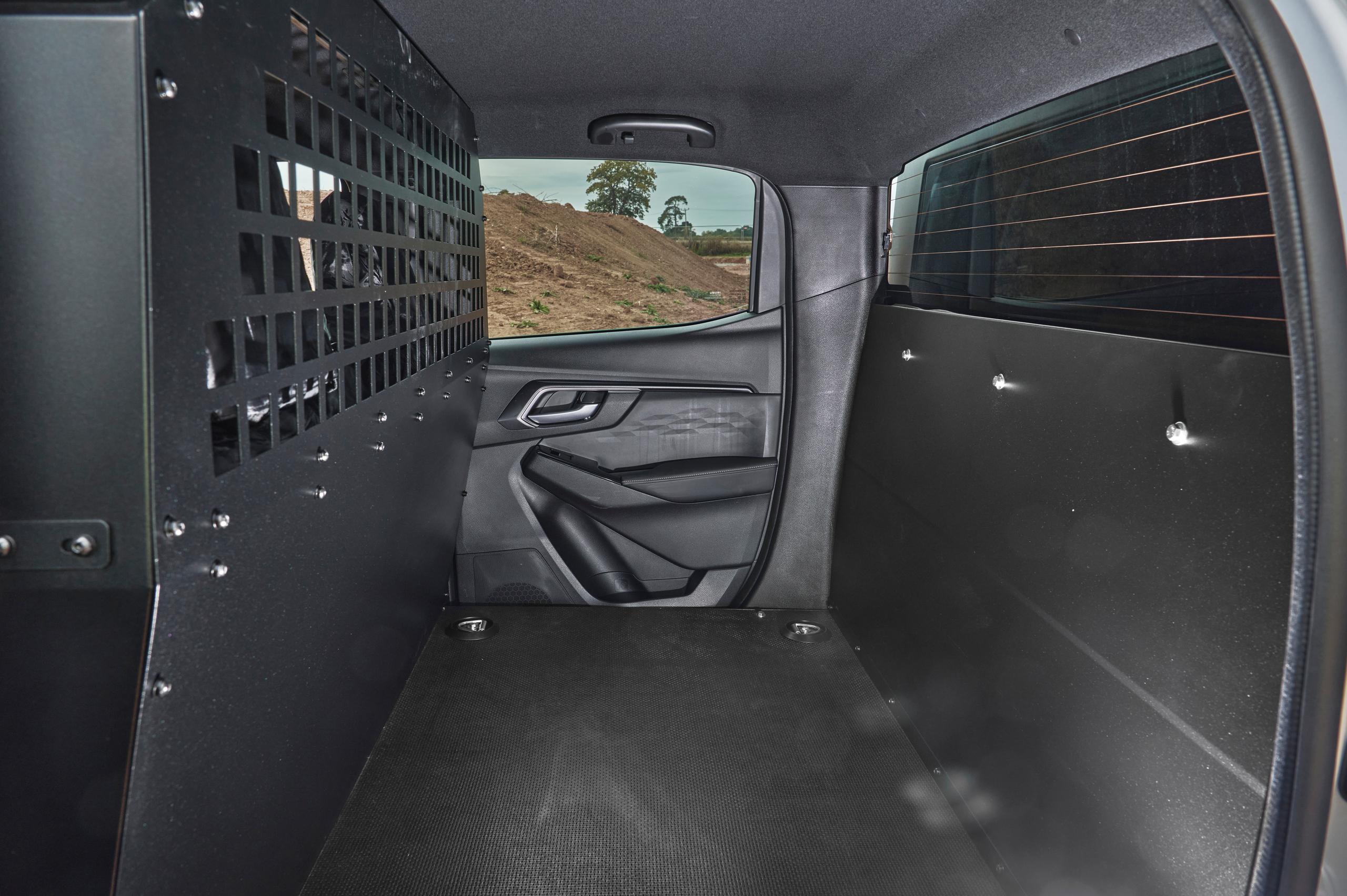 interior of Isuzu D-Max V-Cross Commercial