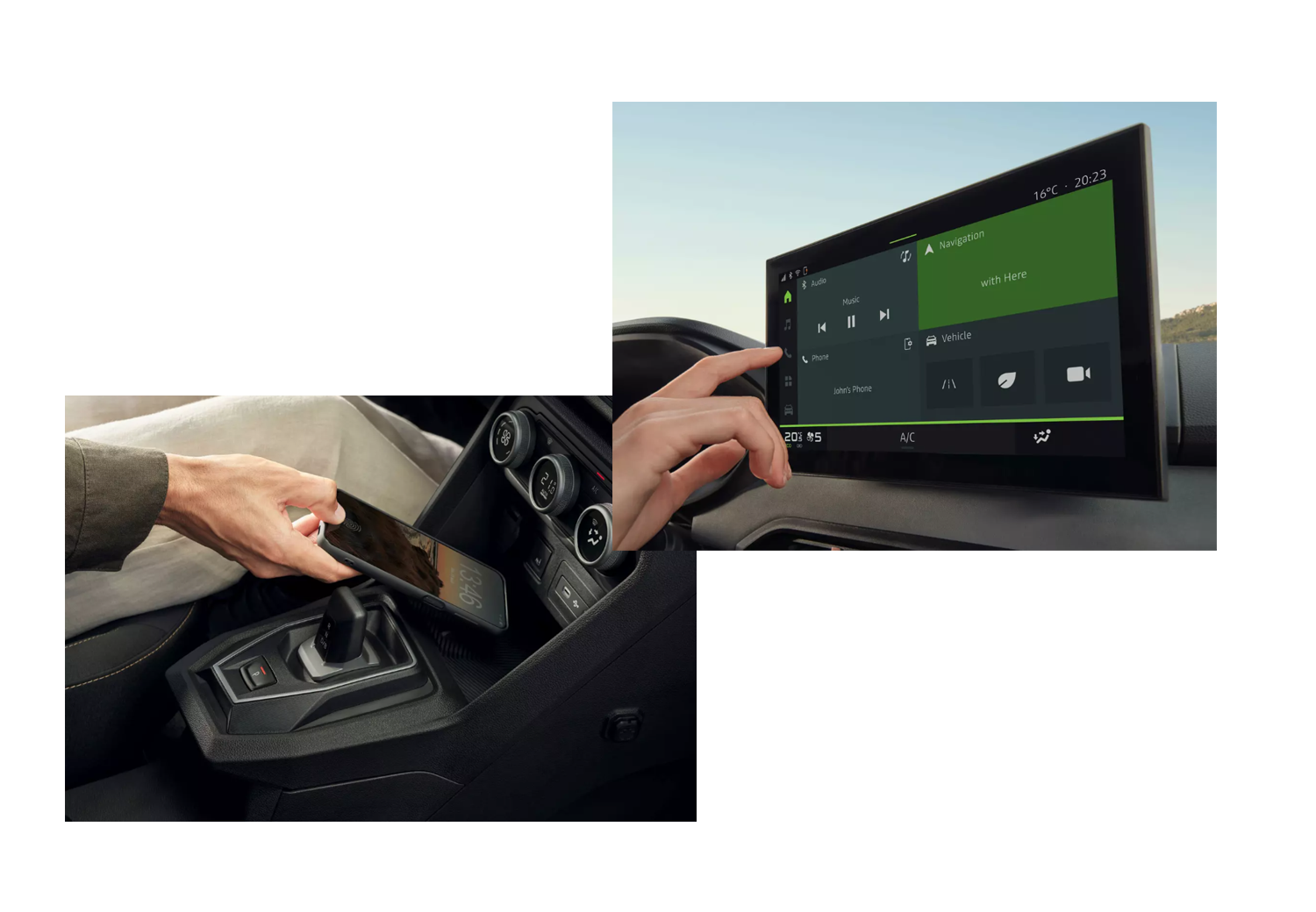 technology in new sandero stepway