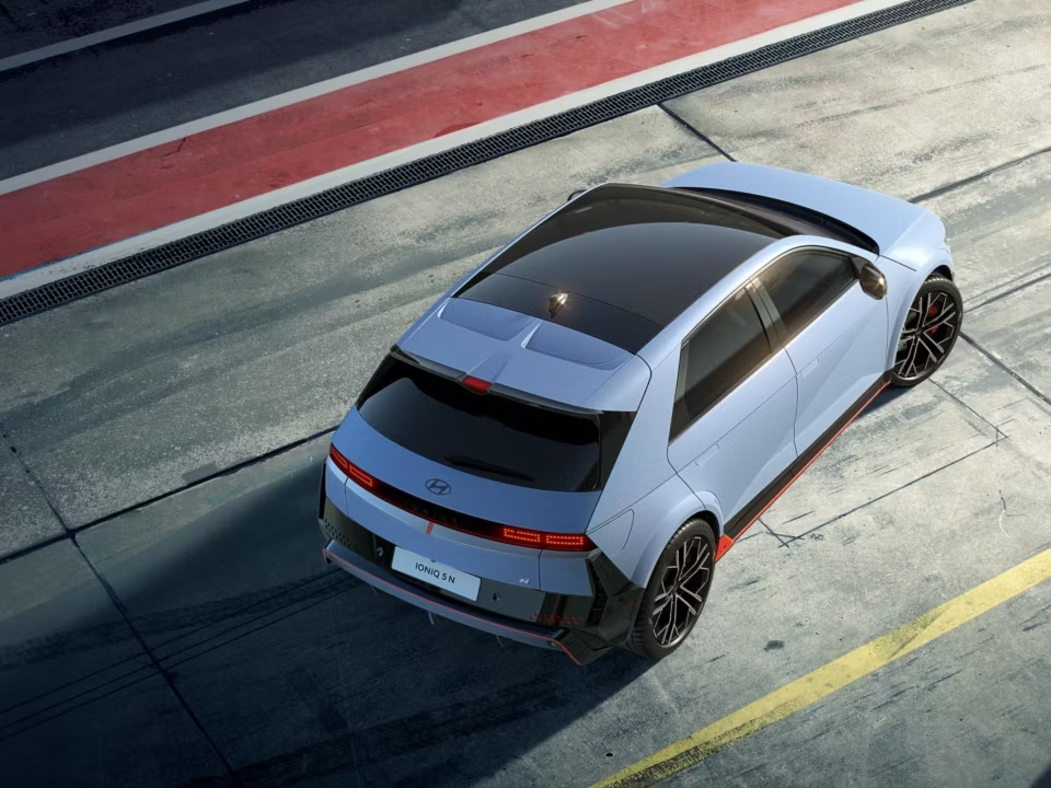 rooftop of Hyundai Ioniq 5