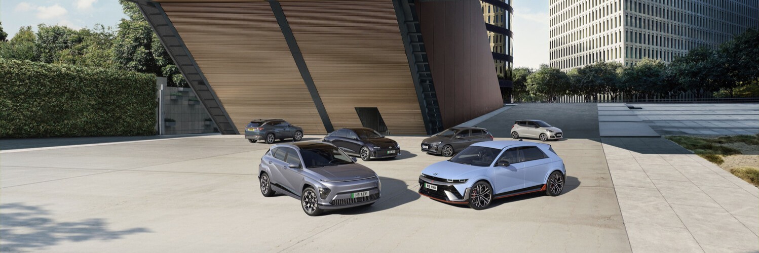 Multiple Hyundai Vehicles