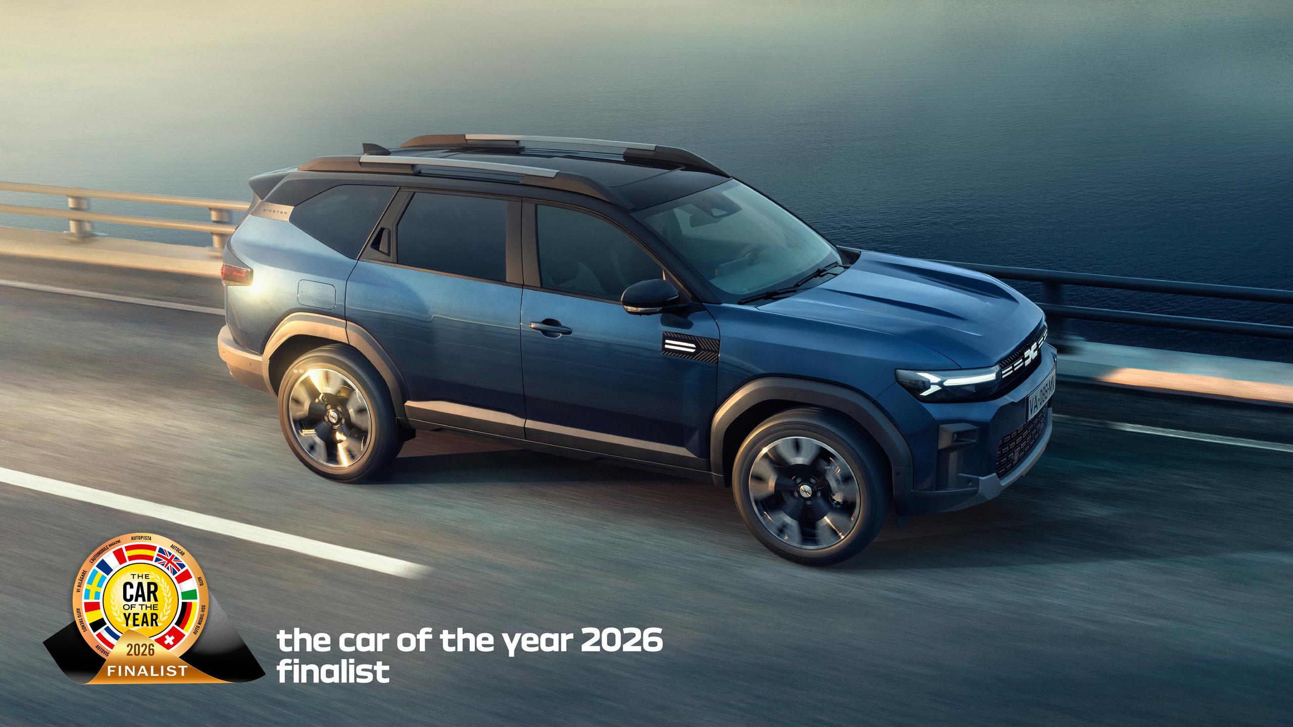 Bigster among the 7 finalists for Car of the Year 2026