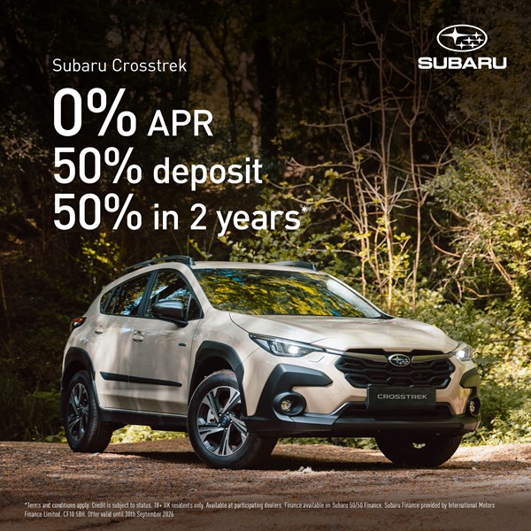 Crosstrek 0% 50:50 2-Year Offer