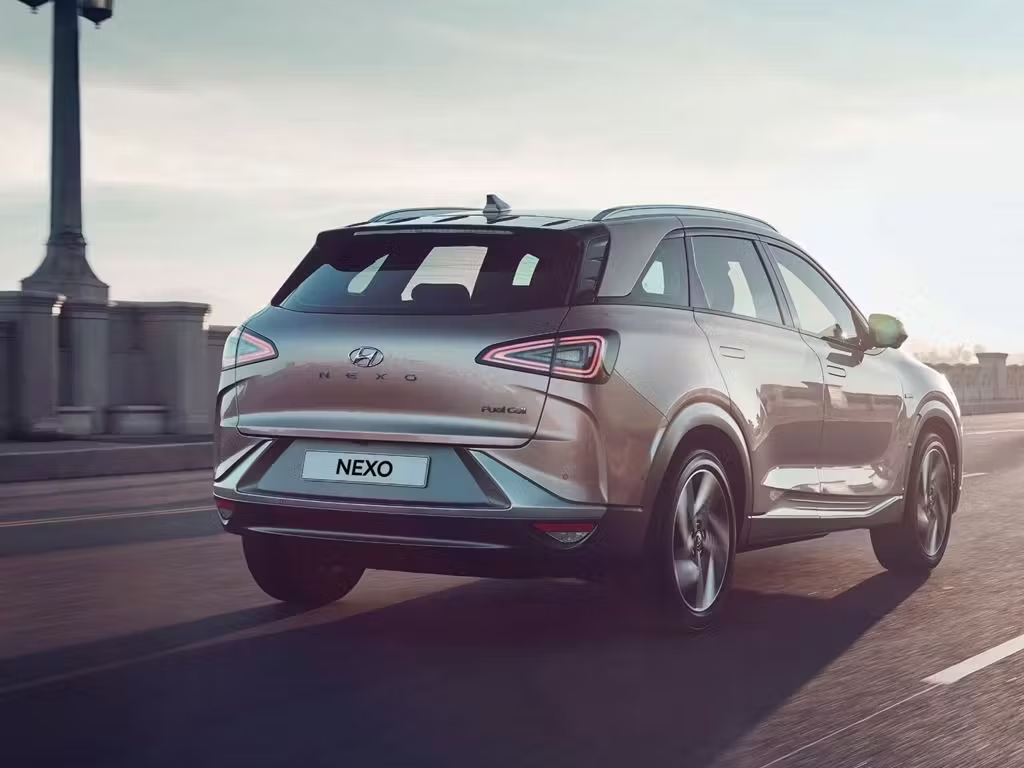 Hyundai Nexo Rear Side View