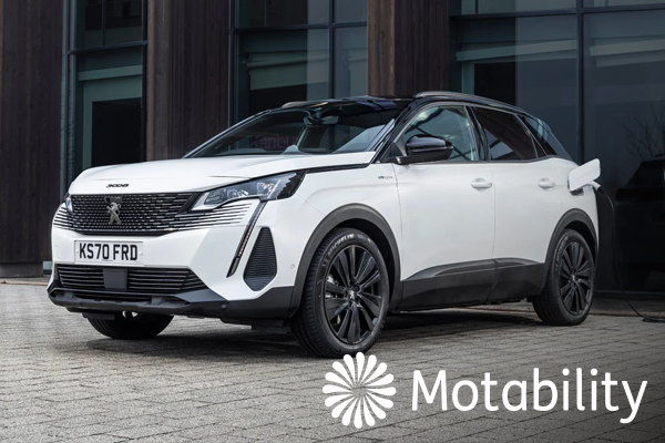 White Peugeot 3008