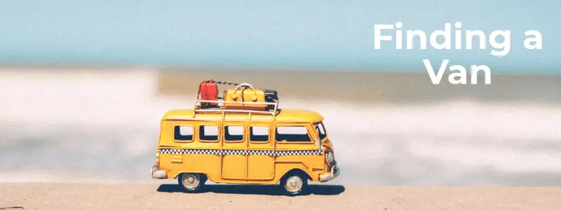 Finding a van